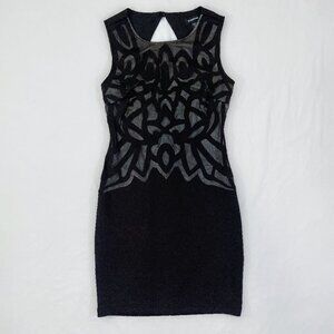 Le Château Dress with Sheer Detail | Size XS